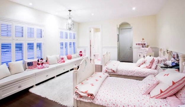 children bedroom decorating furniture two beds