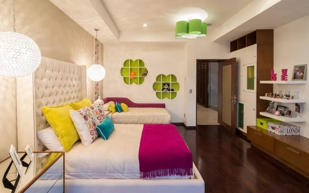 children bedroom decorating furniture two beds