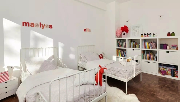 children bedroom decorating furniture two beds