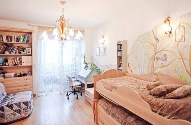 children bedroom decorating furniture two beds