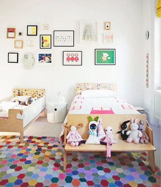 children bedroom decorating furniture two beds