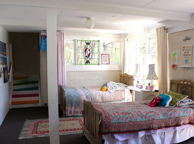 children bedroom decorating furniture two beds