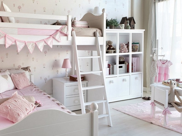 children bedroom decorating furniture two beds