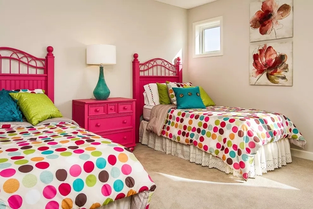 colorful kids room