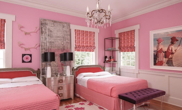 children bedroom decorating furniture two beds