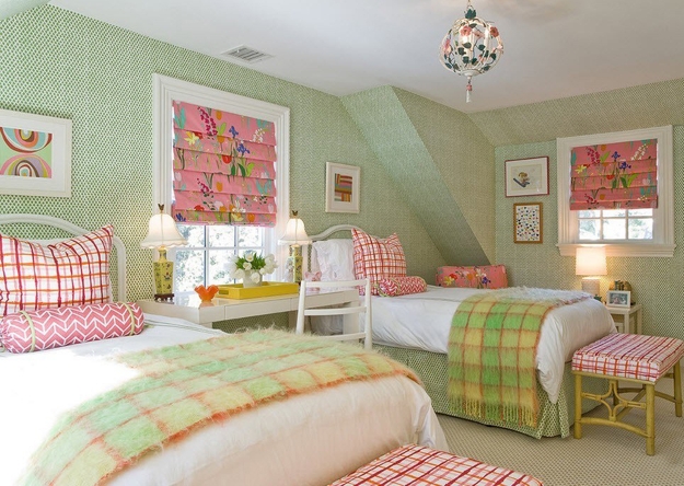 children bedroom decorating furniture two beds
