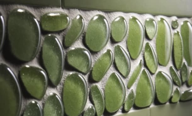 green glass tiles