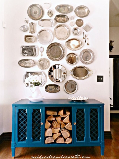 surprising items quirky wall decorating