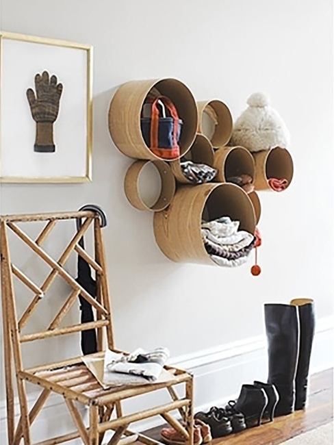 surprising items quirky wall decorating