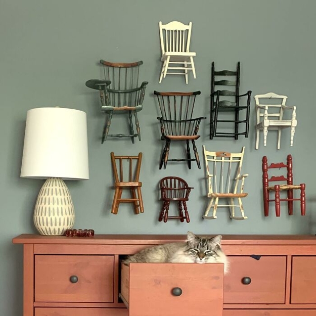 surprising items quirky wall decorating