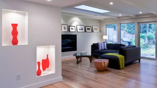 contemporary wall design architectural features