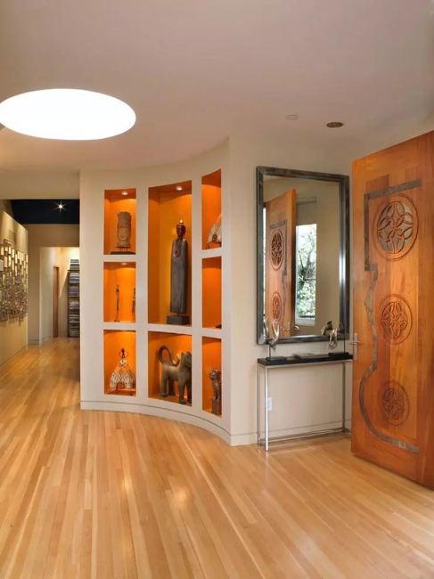 contemporary wall design architectural features