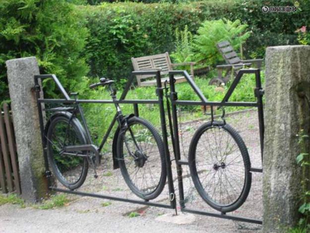 metal wheel DIY decorating ideas