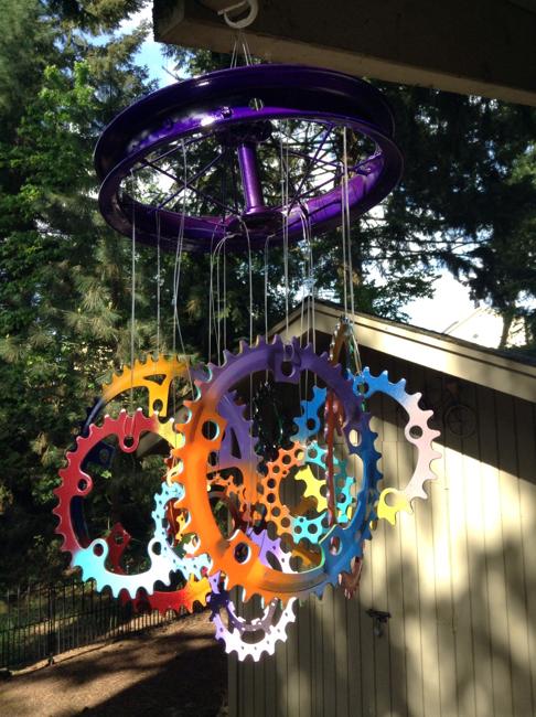 bike wind chime
