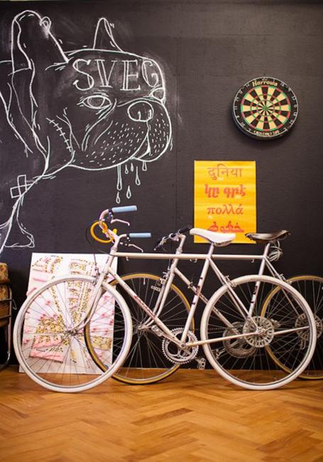 interior decorating bikes
