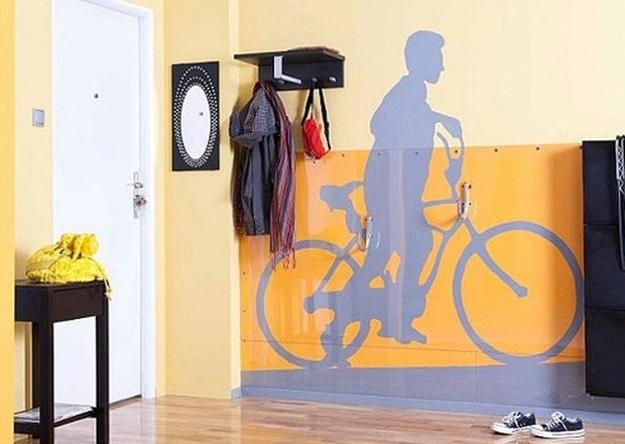 metal wheel DIY decorating ideas