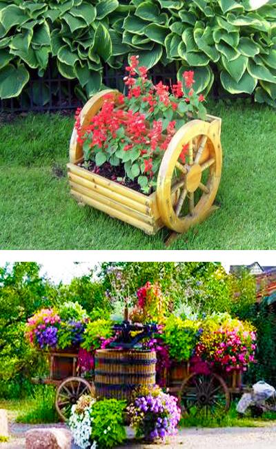 wagon wheels decorative wooden wheels