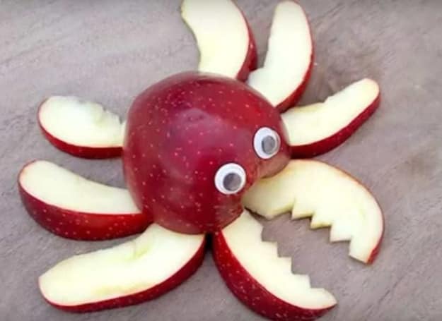 fresh apple snacks artful food decoration ideas