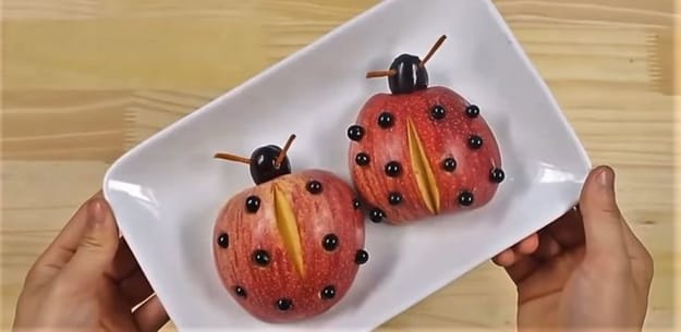 fresh apple snacks artful food decoration ideas