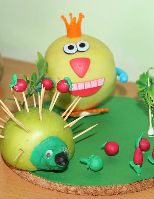 fresh apple snacks artful food decoration ideas