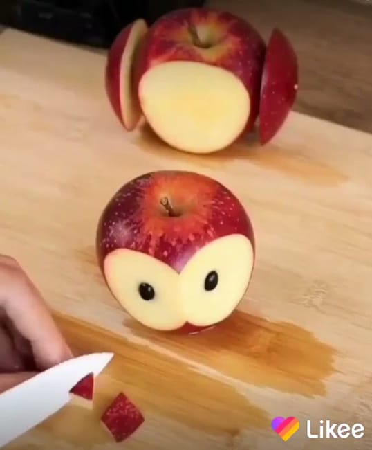 fresh apple snacks artful food decoration ideas