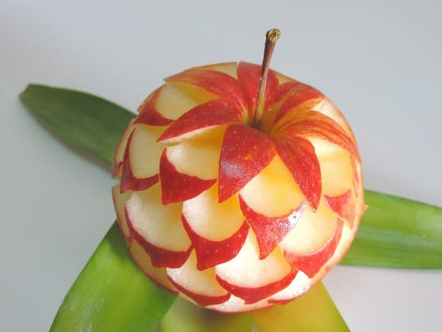 fresh apple snacks artful food decoration ideas