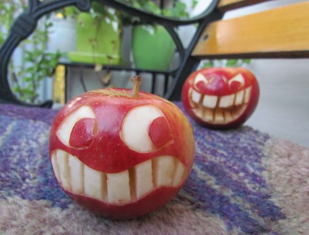 fresh apple snacks artful food decoration ideas