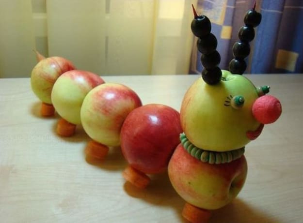 fresh apple snacks artful food decoration ideas