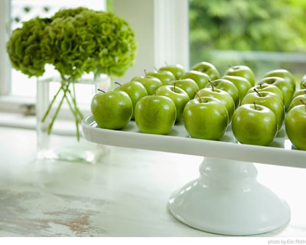 fresh apple decorations centerpiece ideas