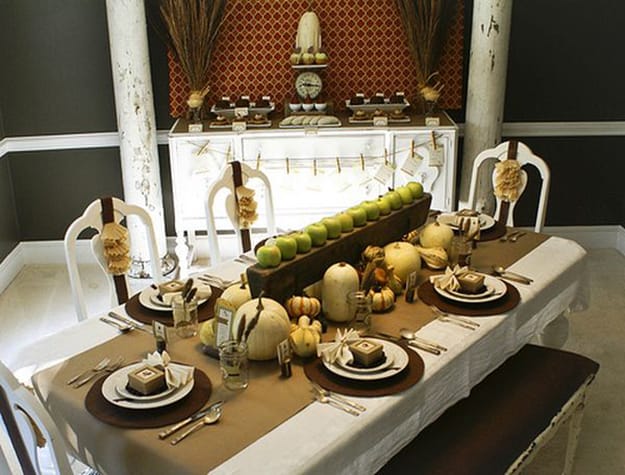 fresh apple decorations centerpiece ideas
