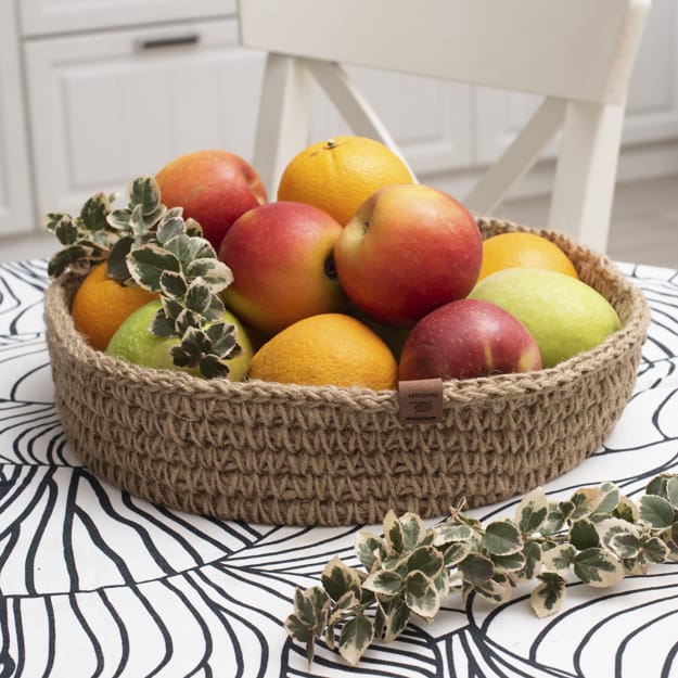 basket colorful apples