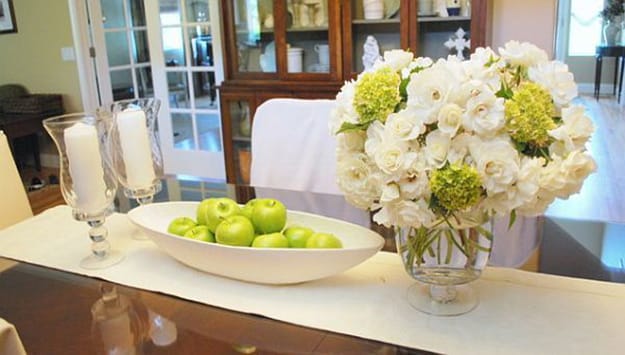fresh apple decorations centerpiece ideas