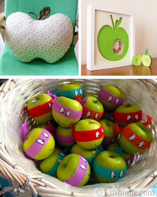 apple home furnishings yard decorations