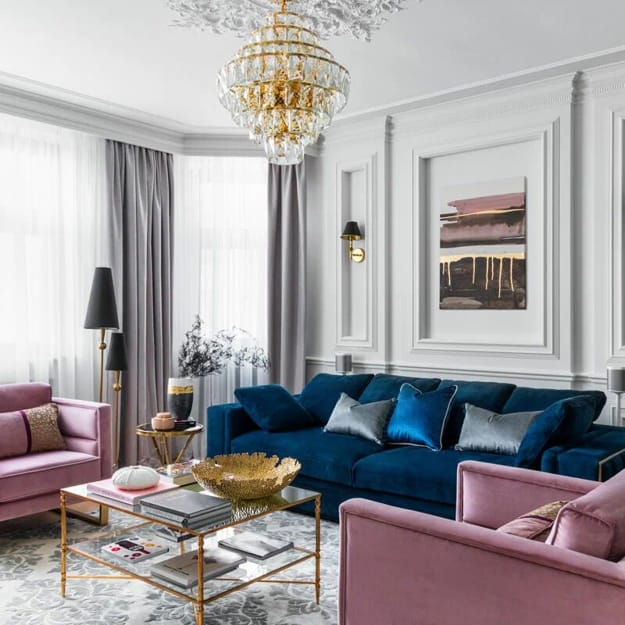 colorful living room furniture