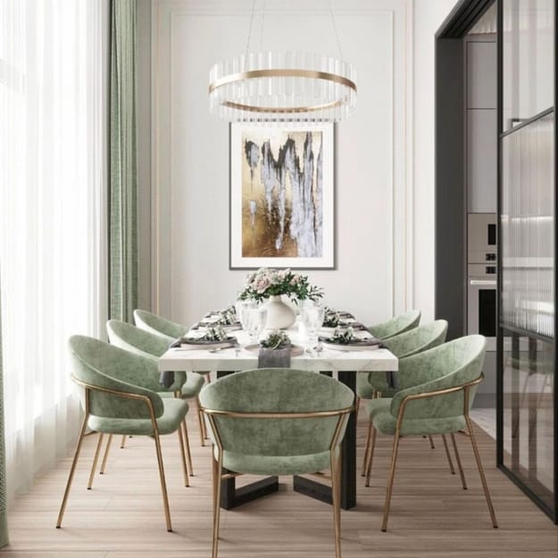 how to add art deco elements to current room style