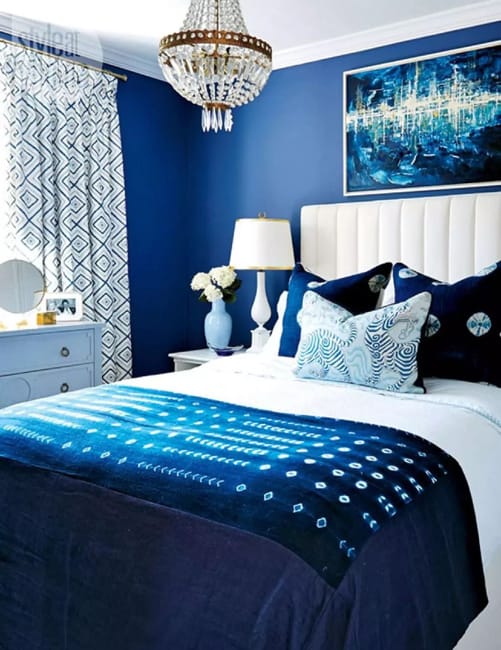 modern bedroom wallpaper fabrics decorations