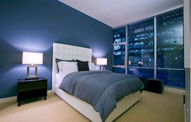 modern bedroom wallpaper fabrics decorations