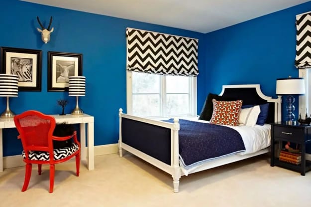 modern bedroom wallpaper fabrics decorations