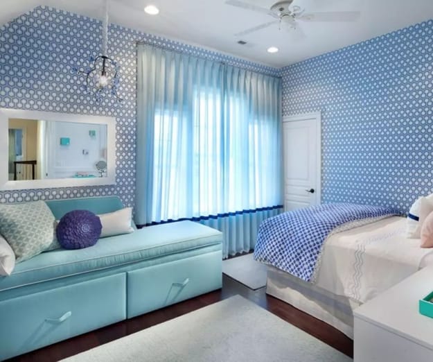 light blue bedroom colors
