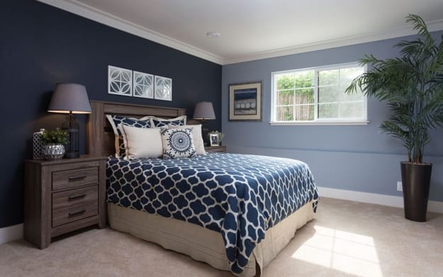blue colors modern interior design