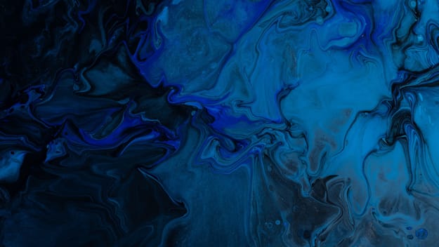 beautiful blue hues