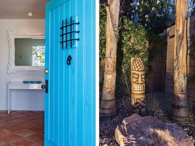 exterior door colors mid century modern style