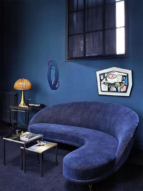 blue wall coverings modern wall decorating ideas
