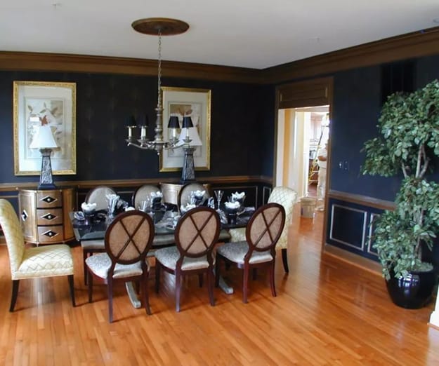 blue wall coverings modern wall decorating ideas