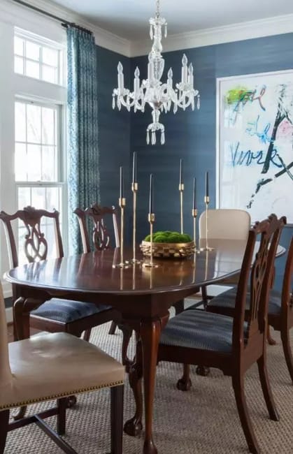 blue wall coverings modern wall decorating ideas