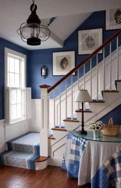 blue wall coverings modern wall decorating ideas
