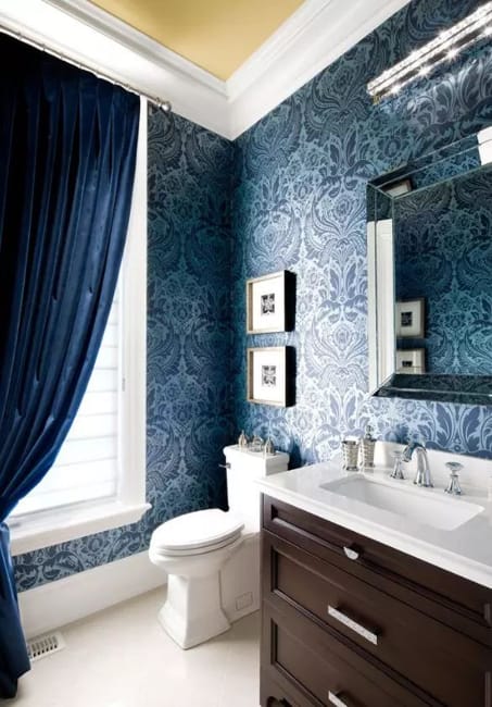 blue wall coverings modern wall decorating ideas