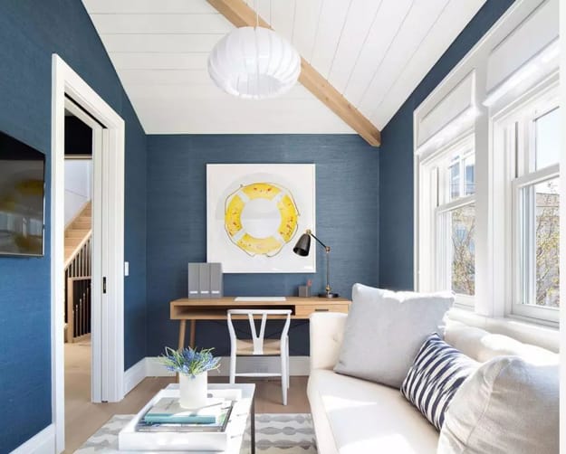 blue wall coverings modern wall decorating ideas