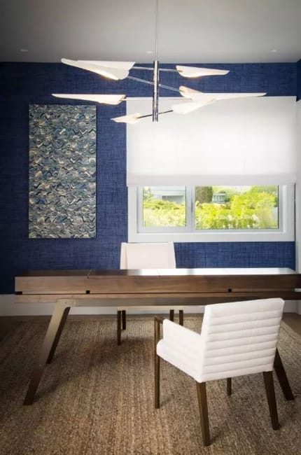 blue wall coverings modern wall decorating ideas