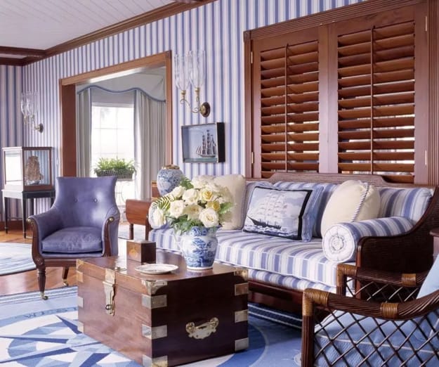 blue wall coverings modern wall decorating ideas